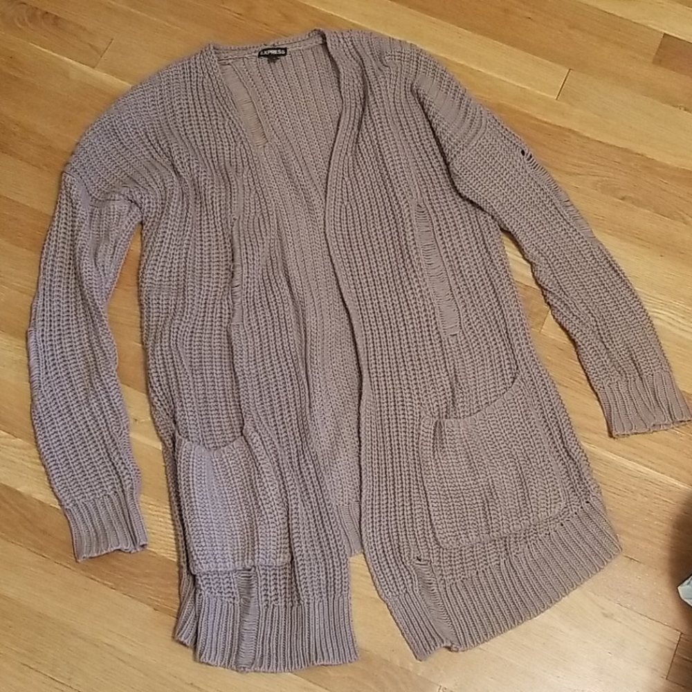 Knit cardigan